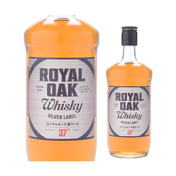 2/22限定 全品P3倍 ロイヤルオーク 銀ラベル ウイスキー 37度 700ml