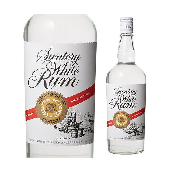 原酒を活性炭処理し、色や雑味を除いてすっきりと仕上げた無色透明のミディアムタイプのラム■商品名サントリー ラム ホワイト■容量720ml■アルコール度数40度※900ml以下の商品は12本まで１梱包(1個口)で発送できます。※当店では最新入...