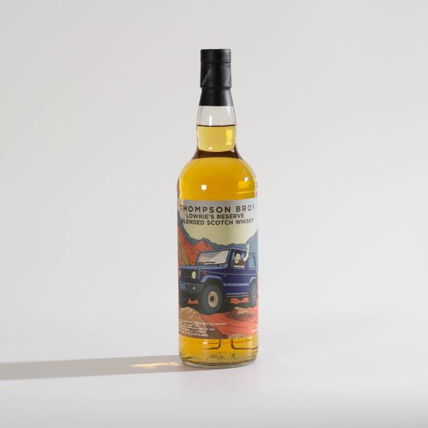 トンプソンブラザーズLowrie's Reserve スズキ • ジムニー 品薄 トンプソンブラザーズ LOWRIE'S RESERVE 700ml ウィスキー スコッチ