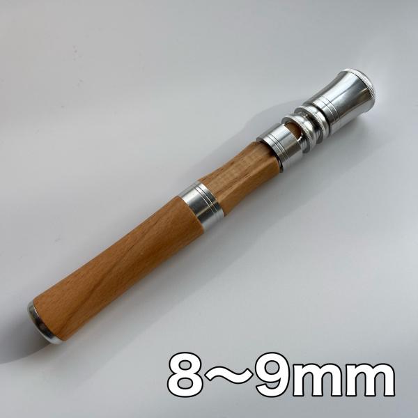 スピニング用 グリップ 8mm-9mm 天然木 自作 カスタム ベイトロッド