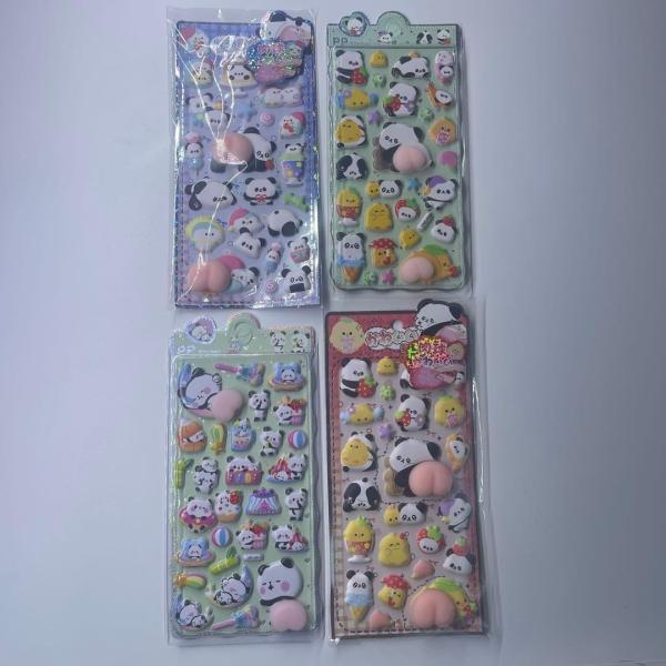 お尻シール4枚セットです。可愛い動物やスイーツなどのデザインがいっぱいで、手帳デコ、シール交換、工作、ご褒美シールにもぴったりです   【セット内容】おしりシール4枚【商品状態】新品・未使用【ご注意】海外製品のため、印刷のズレ・台紙のヨレ・...