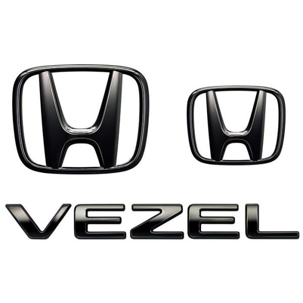 HONDA　VEZEL純正OPフロントグリル（ベルリナブラック）Hマーク黒付き 新品 ホンダ ヴェゼル RV 純正 フロントグリル ベルリナブラック
