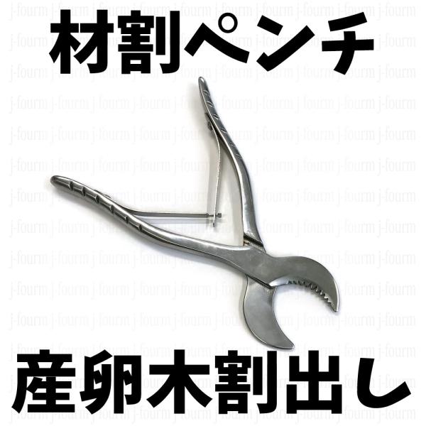 産卵木の割出しに便利なペンチです。一般的なクヌギ、コナラの朽木はもちろん、カワラ材、レイシ材等にも使えます。朽ちてない硬い材に使うと先端が曲がったり、折れてしまうことがありますので、お気をつけください。素材はステンレスです。小傷やバリ、汚れ...