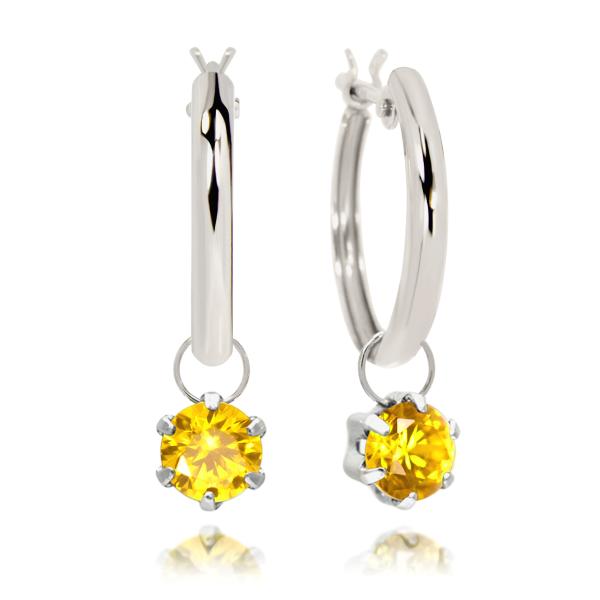 プラチナ pt900 ピアス 4mm レディース メンズ キュービックジルコニア