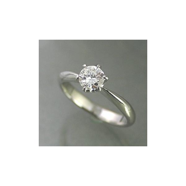 婚約指輪 シンプル ダイヤモンド 0.2カラット プラチナ 鑑定書付 0.288