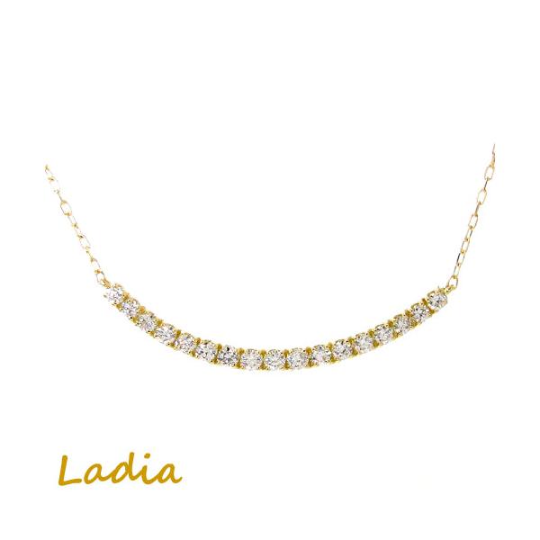 K18 ダイヤモンド　ラインネックレス　0.3カラット K18 ダイヤラインネックレス 0.3ct – SISTINA JEWELRY