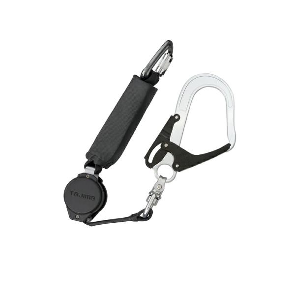 兼用VRロックリールL5シングル 大重量者用130kg A4VR150L-L5 巻取式ロック装置あり シングル TAJIMA タジマ たじま ランヤード ハーネス 胴ベルト 墜落 制止