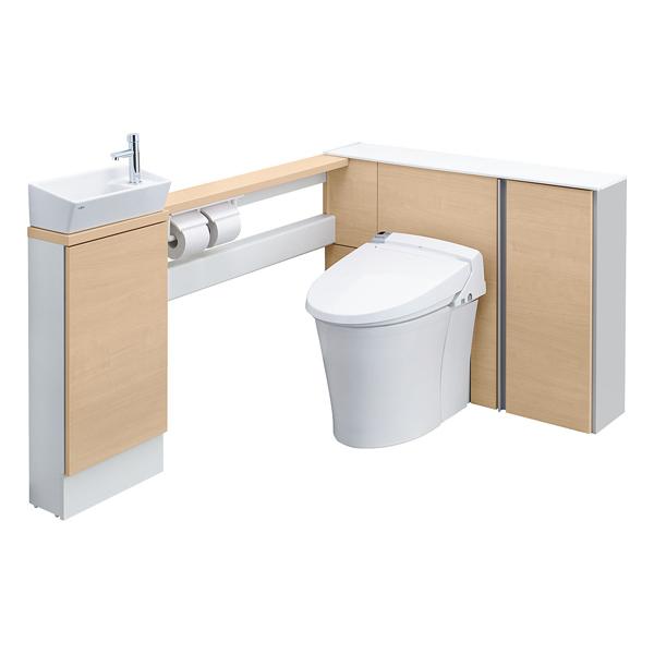 Lixil L型l仕様 Yds H2sxa1x1 Lpw キャビネット付きトイレ 標準間口タイプ 手洗い付き リクシル 床排水 床排水 リクシル H1グレード リフォレ