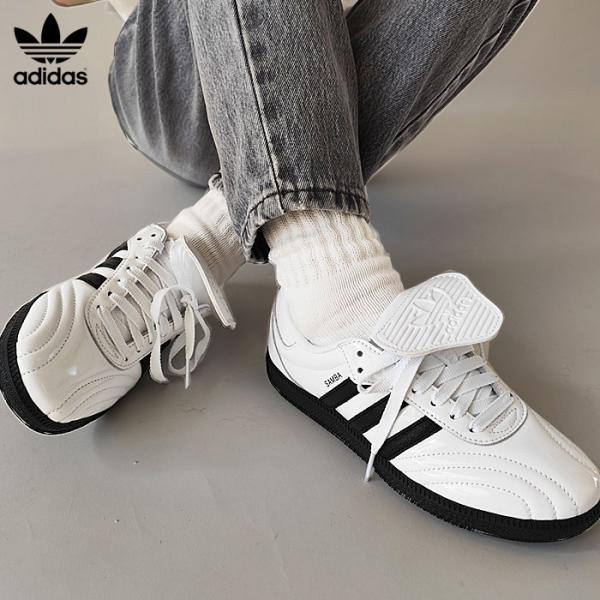 アディダス スニーカー レディース adidas originals SAMBA LT W サンバ JI2706 ホワイト パテントレザー ローカット シューズ レザー ≪★返品交換対象外≫