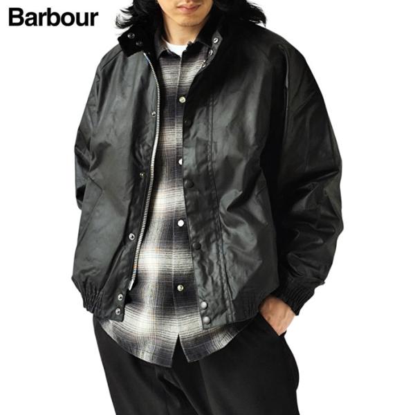 Babour ジャケット　ブラック　サイズ40 Barbour (返送料無料)バブアー ジャケット TRANSPORT WAX JACKET