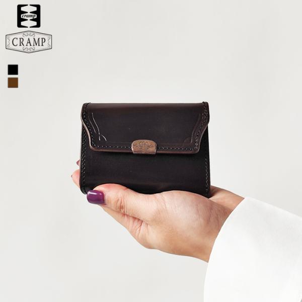 クランプ Cramp 財布 ウォレット Dual サドルプルアップ メンズ レディース  池之端銀革店 三つ折り サドルプルアップレザー 本革 Dcr-1040 (クーポン対象外)