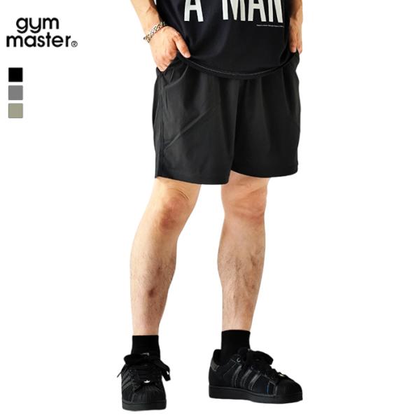 ジムマスター gym master パンツ マイクロリップショーツ メンズ ストレッチ コンパクト速乾 撥水 軽量 ショートパンツ アウトドア G521730 (ネコポス対象)