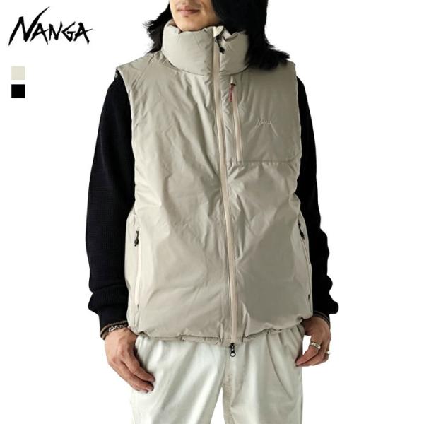 ナンガ NANGA ダウン ベスト AURORA TEX STAND COLLAR DOWN VEST オーロラテックス メンズ アウター ND2441-1N010 NA25F1N010≪★返品交換対象外≫