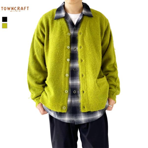 PENNEY'S TOWNCRAFT マスタードカーディガン　S j-piaplus_towncraft-tc24f01000
