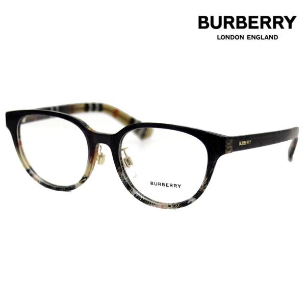 BURBERRY バーバリー BE2448D 4202 53 伊達眼鏡 メガネフレーム アイウェア チェックサンド パントスシェイプ レディース 女性用 ローブリッジフィット 正規品