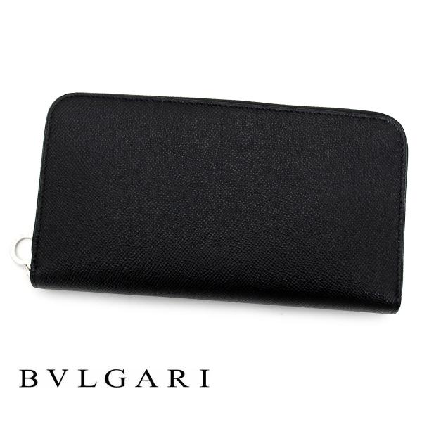 ブルガリ 長財布　オーガナイザー ブルガリマン　ブラック ラウンドファスナー j-sekine2nd_bvlgari-s-150