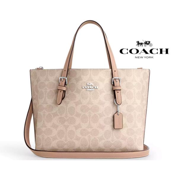 COACH コーチ モリー 2way ショルダーバッグ COACH（コーチ） アウトレット CV965 SVPWH モリー トートバッグ 25