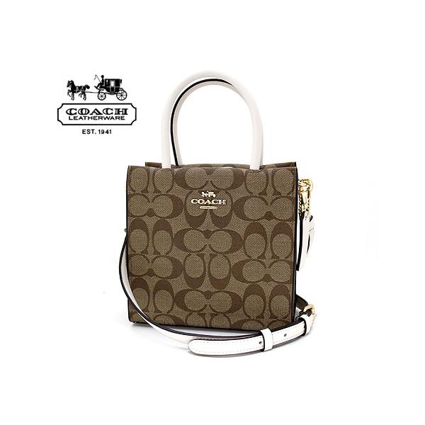 COACH（コーチ） アウトレット 5693 IMDJ8 ミニ トート シグネチャー