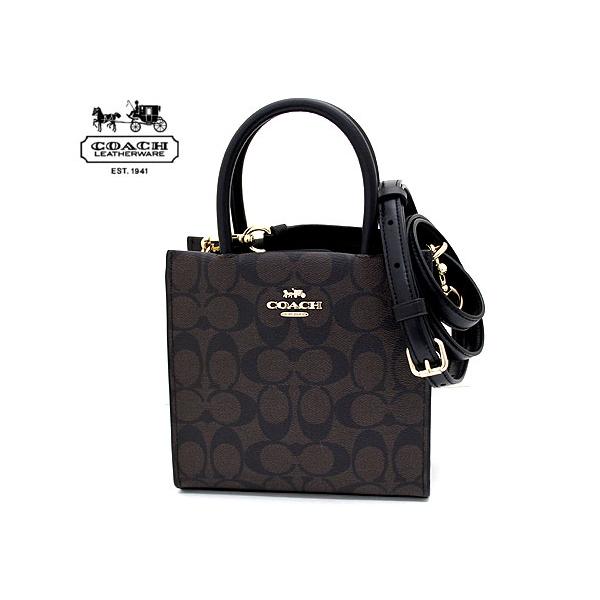 COACH（コーチ） アウトレット 5693 IMAA8 ミニ トート シグネチャー
