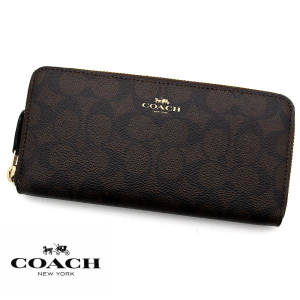 COACH（コーチ） アウトレット CCQ08 IMXAQ シグネチャー PVC スリム