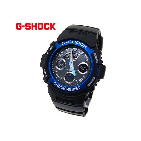 G-SHOCK CASIO G-SHOCK AW-591-2AJF カシオ デジアナ ブラック×ブルー