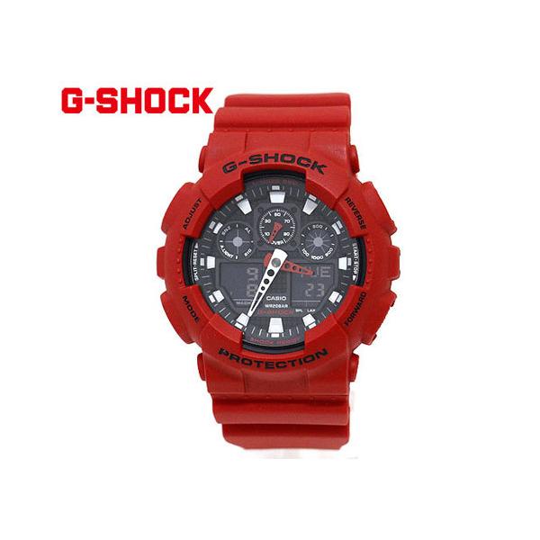 【美品】G-SHOCK デジアナ ワイドフェイス GA-100B-4AJF GA100BW-1A | G-SHOCK ANALOG-DIGITAL Black | CASIO