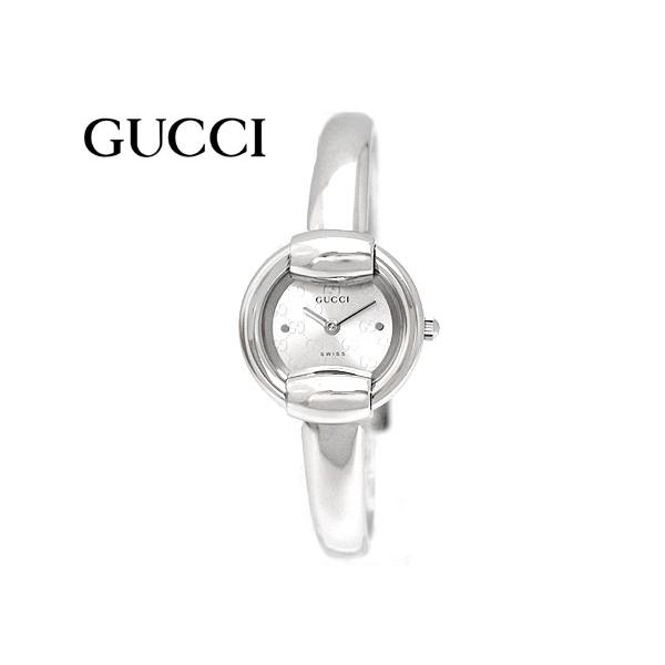 箱付 GUCCI グッチ 1400L シルバー バングル レディース 腕時計 GUCCI（グッチ） バングル 時計 1400 レディース シルバー YA014512