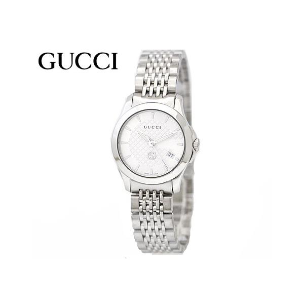 Jun様 新品未使用 GUCCI G-タイムレス 腕時計 YA1265028 GUCCI グッチ Gタイムレス YA1265028 シルバー文字盤 新品