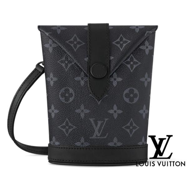 【LOUIS VUITTON】ルイヴィトン エンベロップ･ポーチ ショルダーバッグ モノグラムエクリプス ブラック M11613 RFID/ok05266tg j-sekine2nd_louis-vuitton-b-282
