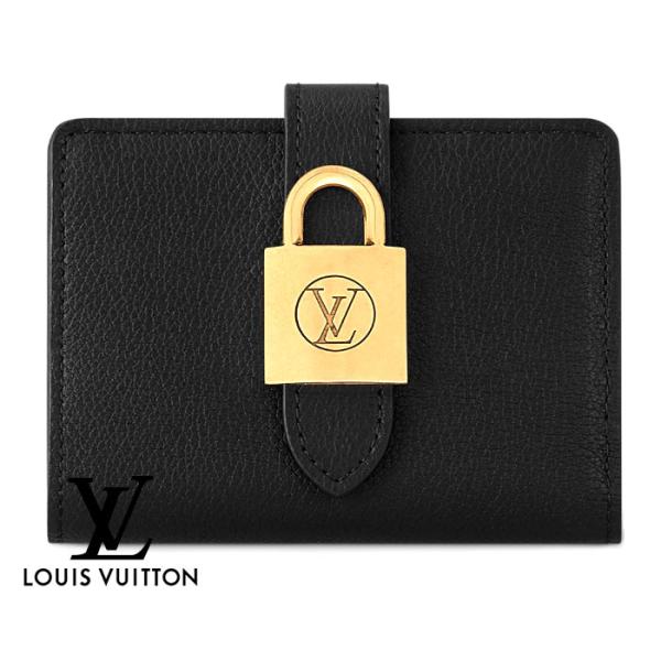 ルイヴィトン 2つ折り財布 ポルトフォイユロウキーコンパクト M12408 黒 LOUIS VUITTON（ルイ・ヴィトン） M12408 ポルトフォイユ・ロウキー