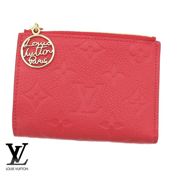 ルイヴィトン ルイヴィトン ポルトフォイユ・リサ モノグラム･アンプラント ストロベリーピンク M28271 未使用品 LOUIS VUITTON（ルイ・ヴィトン） 【新品未使用】ルイヴィトン