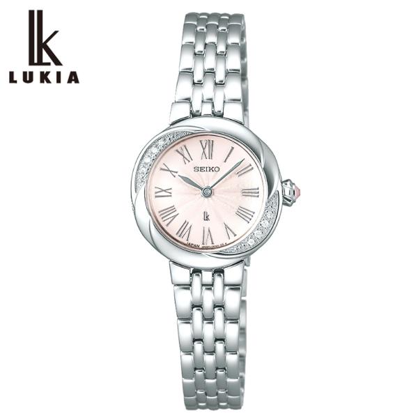 SEIKO LUKIA SSWA001 セイコー ルキア グロウ Grow レディース 女性用 腕時計 クオーツ アナログ ラウンド型 シルバー ピンク文字盤 新品