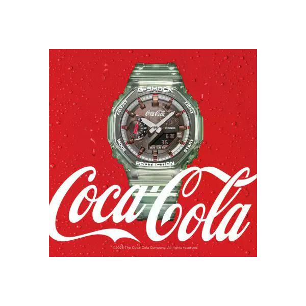 G-SHOCK Gショック 2100 Series Coca-Cola〓コラボレーションモデル GA-2100CC-3AJR
