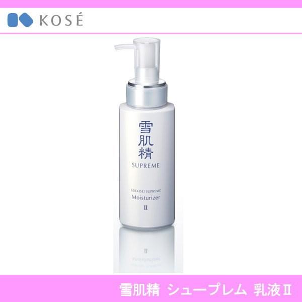 水*イ様 2本 雪肌精 シュープレ厶 乳液 II 140ml しっとりしたうるお KOSE コーセー 雪肌精 シュープレム 乳液 II 140ml : J