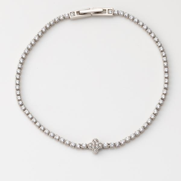 SV925 キュービックジルコニア クローバー ラインストーン