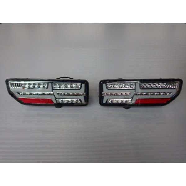 ジムニー JB64 JB74 マイクロファイバーLEDテールランプ クリア