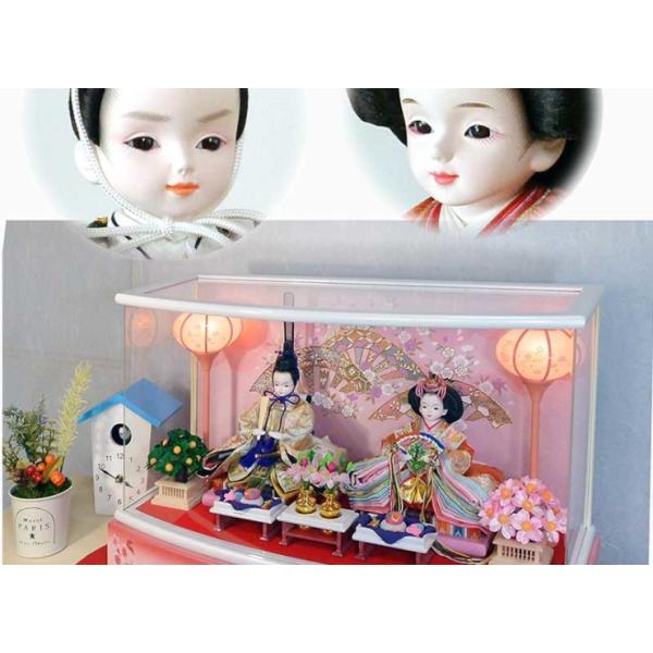 プリンセス雛人形 ピンクグラデーション雛 親王飾り Buyee Buyee Japanese Proxy Service Buy From Japan Bot Online