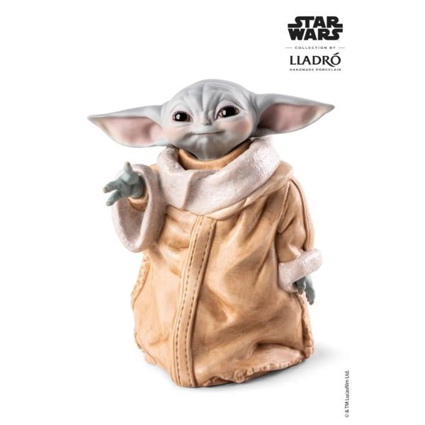 グローグー STAR WARS スターウォーズ LLADRO リヤドロ 置物 人形 フィギュリン オブジェ インテリア 磁器 リアル 01009422