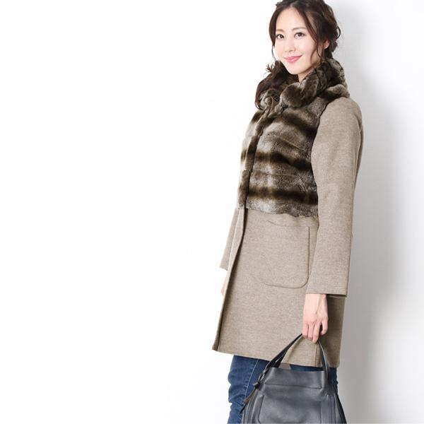 sankyo shokai（三京商会） ［爆買］レッキス ファー ＆ カシミヤ混