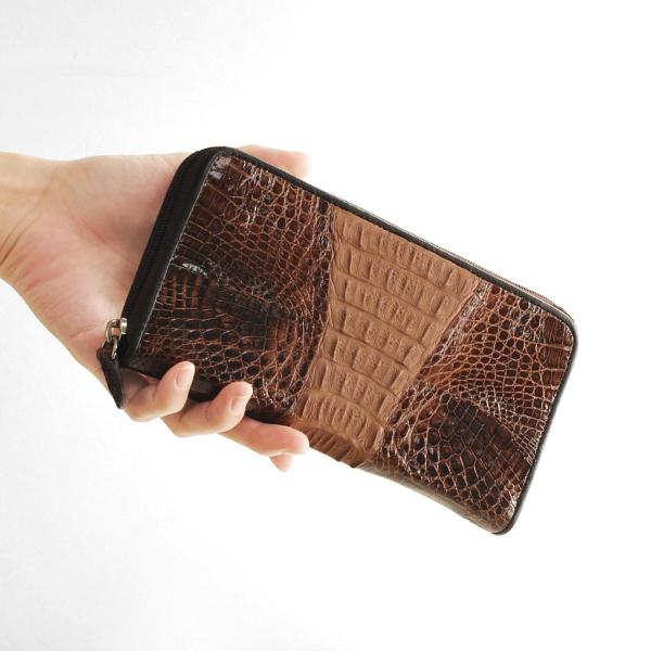 カイマン長財布 楽天市場】180度大きく開く カイマン フルオープン ラウンド