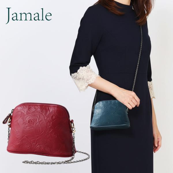 Jamale（ジャマレ） ミニショルダーバッグ バッグ 本革 牛革 斜め掛け