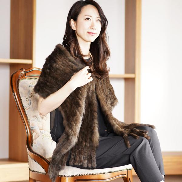 値下げしました= - 【お値下げ】定価20万弱ロシアンセーブル産毛のみ