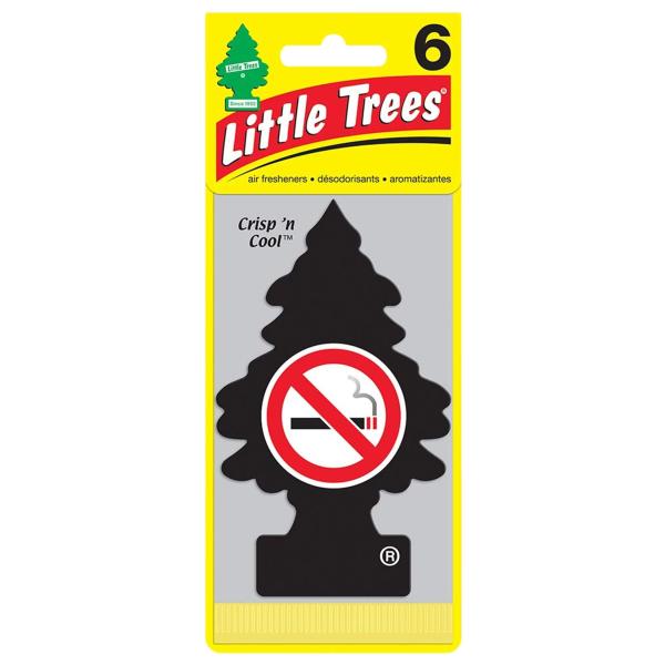 リトルツリー エアフレッシュナー ノースモーキング お得な6枚セット LittleTree 6pac No Smoking 車 芳香剤 吊り下げ