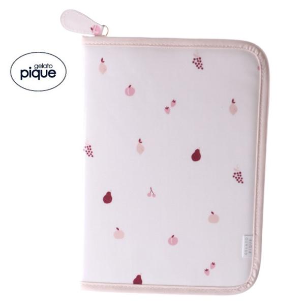 ジェラートピケ Gelato Pique 母子手帳ケース 出産祝い ファスナー