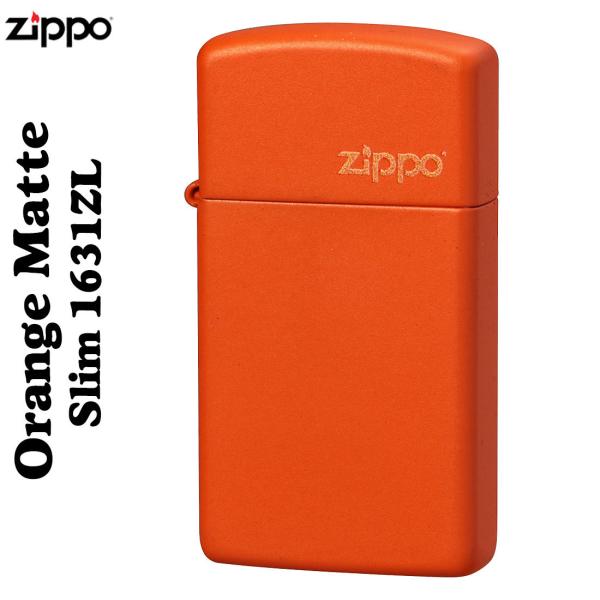 ZIPPO ジッポ ライター オレンジマットジッポ スリム zippo slim 