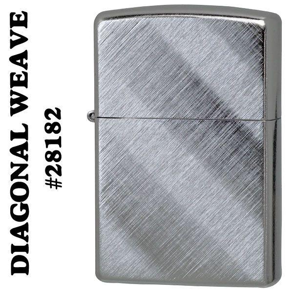 ZIPPO（ジッポー） クリスマス ライター DIAGONAL WEAVE 両面 28182