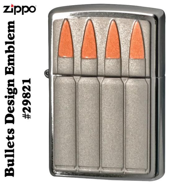 ([J[Ȃ莟I\) zippo(Wb|[C^[)ee Bullets Design Emblem  #29821ilR|Xj