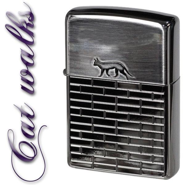 ジッポ　キャットウォーク柄 ZIPPO クリスマス zippo ジッポーライター Cat Walks キャットウォーク