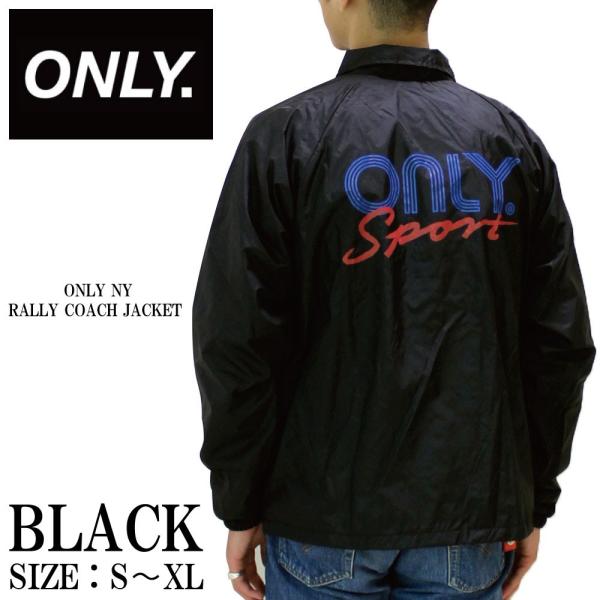 ONLY NY RALLY COACH JACKET/オンリーニューヨーク ローリー コーチジャケット ブラック S~XLサイズ /【Buyee】  