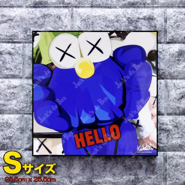 L[^^bg A[gpl Keetata POPART ZOZOTOWN ]]^E = KAWS JEY HELLO = L[^^bg A[gpl WbL_{bNX